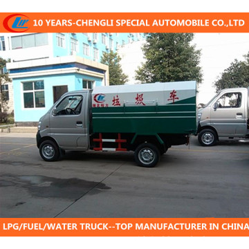 4X2 Garbage Truck Mini Rubbish Truck Smart Gasoline Rubbish Truck